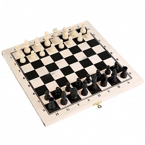 Игра настольная - Шахматы, дерево (D22037) 