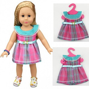 Одежда для кукол: платье  (Junfa Toys, GC16-3)