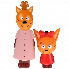 Фигурки для ванны Три Кота - Мама и Карамелька (Капитошка, LX18004)