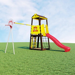 Дачный комплекс Романа 102.03.00 Избушка без качелей (Romana, 102.03.00)