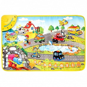 Детский развивающий коврик, свет и звук (B957971)