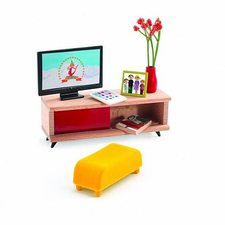 Мебель для кукольного дома - Телевизор 