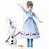 Кукла из серии Рождество с Олафом Disney Princess. Холодное Сердце: Анна, Эльза  - миниатюра №1