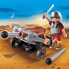 Римляне и Египтяне: Легионер с баллистой (Playmobil, 5392pm)