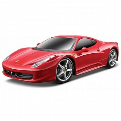 Сборная модель Ferrari 458 Italia, масштаб 1:24 (Maisto, 39113) - миниатюра