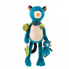 Мягкая игрушка-активити Пантера (Moulin Roty, 668022)