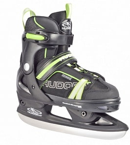 Коньки RGO, размер 37-40, цвет зеленый (Hudora, 45240)
