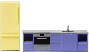 Мебель для кукольного домика - Базовый набор для кухни (Lundby, LB_60305500)