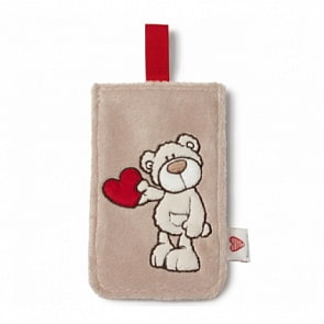 Чехол для смартфона "Медвежонок с сердцем, бежевый" (Nici, 36269st)
