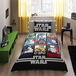 Комплект постельного белья Ranforce - Star Wars, 1,5 спальный (ТАС, 3810-19485) - миниатюра