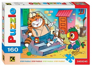 Пазл Попугай Кеша,160 элементов (Step Puzzle, 72002)