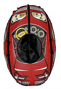 Тюбинг овальный – Машинка, красная (RT, CarTTS2_02_01_000)