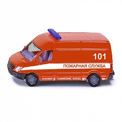 Модель - Пожарная служба (Siku, 0808RUS) - миниатюра