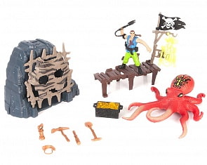 Набор: Пираты. Сражение с осьминогом (Chap Mei, 505203-2)