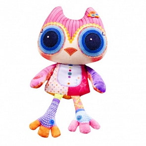 Мягкая Мини-птичка со звуком - Плюшевая сова (Zapf Creation, 920-091)