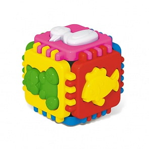 Логический куб «Весёлые зверята» (Stellar, 01326)