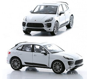 Модель машины 1:24 Porsche Macan Turbo (Welly, 24047)