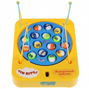 Настольная игра Три Кота – Рыбалка, звук (Играем Вместе, B1284066-R2)