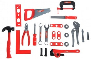 Помогаю папе. Набор инструментов, 23 предмета (ABtoys, PT-00273)