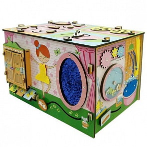Бизиборд с подвижными элементами Я-хозяюшка (Мастер игрушек, IG0273)