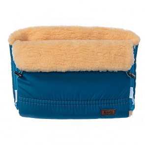 Муфта меховая для коляски Nuovita Alpino Pesco Turchese/Бирюзовый (Nuovita, NUO-mALPP_1936)