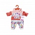 Цветочные костюмчики для куклы Baby born, 2 вида  - миниатюра №2