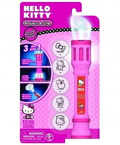 Фонарик-проектор 3 в 1 «Hello Kitty» (Tech4Kids, 40301) Фонарик-проектор 3 в 1 «Hello Kitty» (Tech4Kids, 40301)