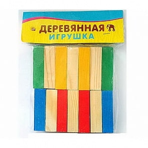 Набор деревянный развивающий - 14 брусков (Рыжий Кот, НР-0149)