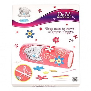 Набор шьем из фетра - пенал «Татти Тедди» (Docha&Mama, 47745)