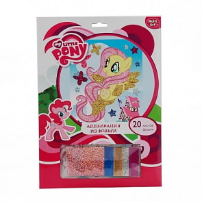 Набор для творчества My Little Pony - Аппликация из фольги (Multiart, FOC-EP100-MLPsim)