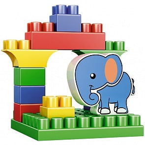 Конструктор Зооблокс - Слон (Bauer, 547b)