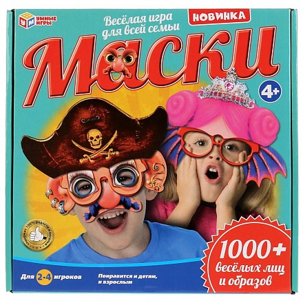 Игра настольная ТМ Умные игры – Маски 