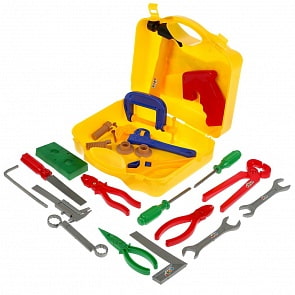 Набор строительных инструментов - Грузовичок Лева, в чемодане (Играем вместе, 1706K1237-R1)