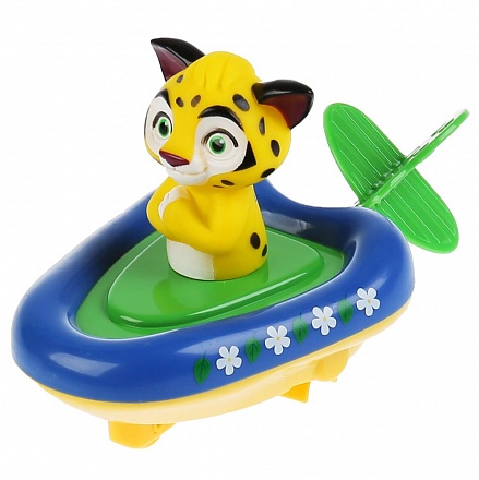 Игрушка пластизоль для ванны Лео и Тиг - Лео с лодкой 