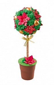 Набор для творчества топиарий – Новогодний, 26 см (Волшебная мастерская, ТП-07)