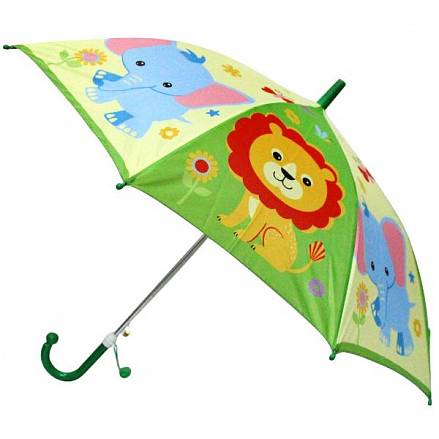 Зонт детский Зоопарк диаметр 45 см., со свистком 