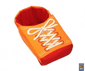 Матрасик "Кеды" с попоной красный (RT, 3668RT)