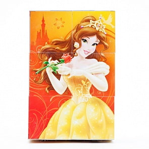 6 развивающих кубиков - Принцессы Дисней (Играем вместе, 02006sim)