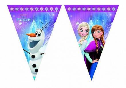 Гирлянда-вымпел Frozen Северное сияние, 230 см 