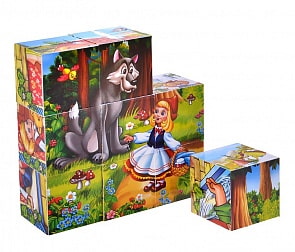 9 развивающих кубиков - Сказки (Играем Вместе, 01309sim)