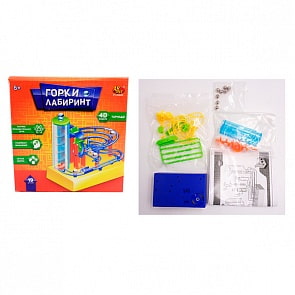 Игра настольная - Горки Лабиринт - Торнадо с шариком, 4D модель (ABtoys, PT-00680(WZ-A3659)