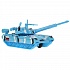 Модель танка T-90 12 см металлический инерционный подвижные элементы  - миниатюра №2