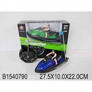 Катер на радиоуправлении MX-0016 с фигуркой (Shantou, B1540790sim)