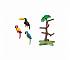 Игровой набор из серии Зоопарк: Тропические птицы  - миниатюра №1