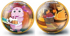 Мяч 23 см – Лунтик, оранжевый (ЯиГрушка, 59546ЯиГ)