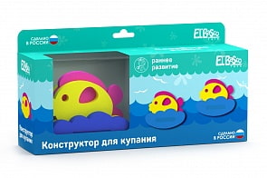 Игрушка-конструктор для купания Семейство рыбок (El'BascoToys, 03-002)