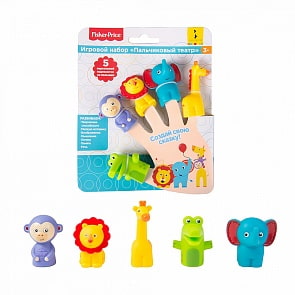 Пальчиковый театр, 5 фигурок (TM Fisher-Price, 34790)