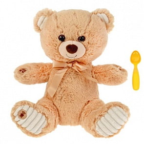 Игрушка мягкая интерактивная Мишка 10 игр 26 см (Мульти-Пульти, M80092-26X)
