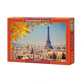 Пазл Осень в Париже, 1000 элементов (Castorland, C-103089)