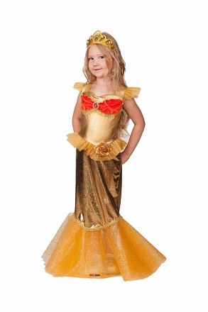 Костюм карнавальный для девочек – Золотая рыбка, размер 110-56 